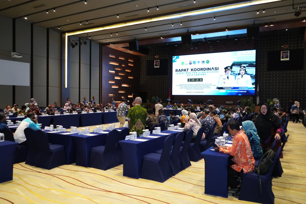 Rakor Forkopimda Kota Bontang, Tingkatkan Peran Menuju Kota Jasa dan Industri Berkelanjutan
