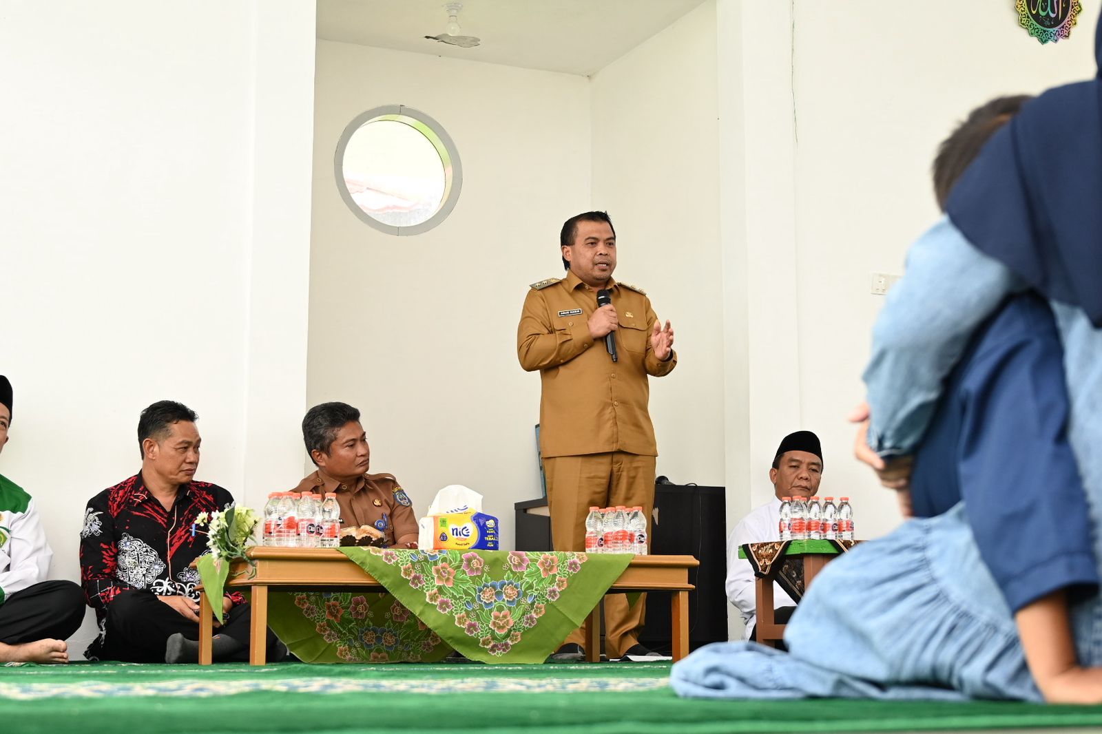 Hadiri Halal Bi Halal Idulfitri 1446 H di TPQ Al-Marrotain, Agus Haris : Ini Simbol Keberagaman Antar Ummat Beragama