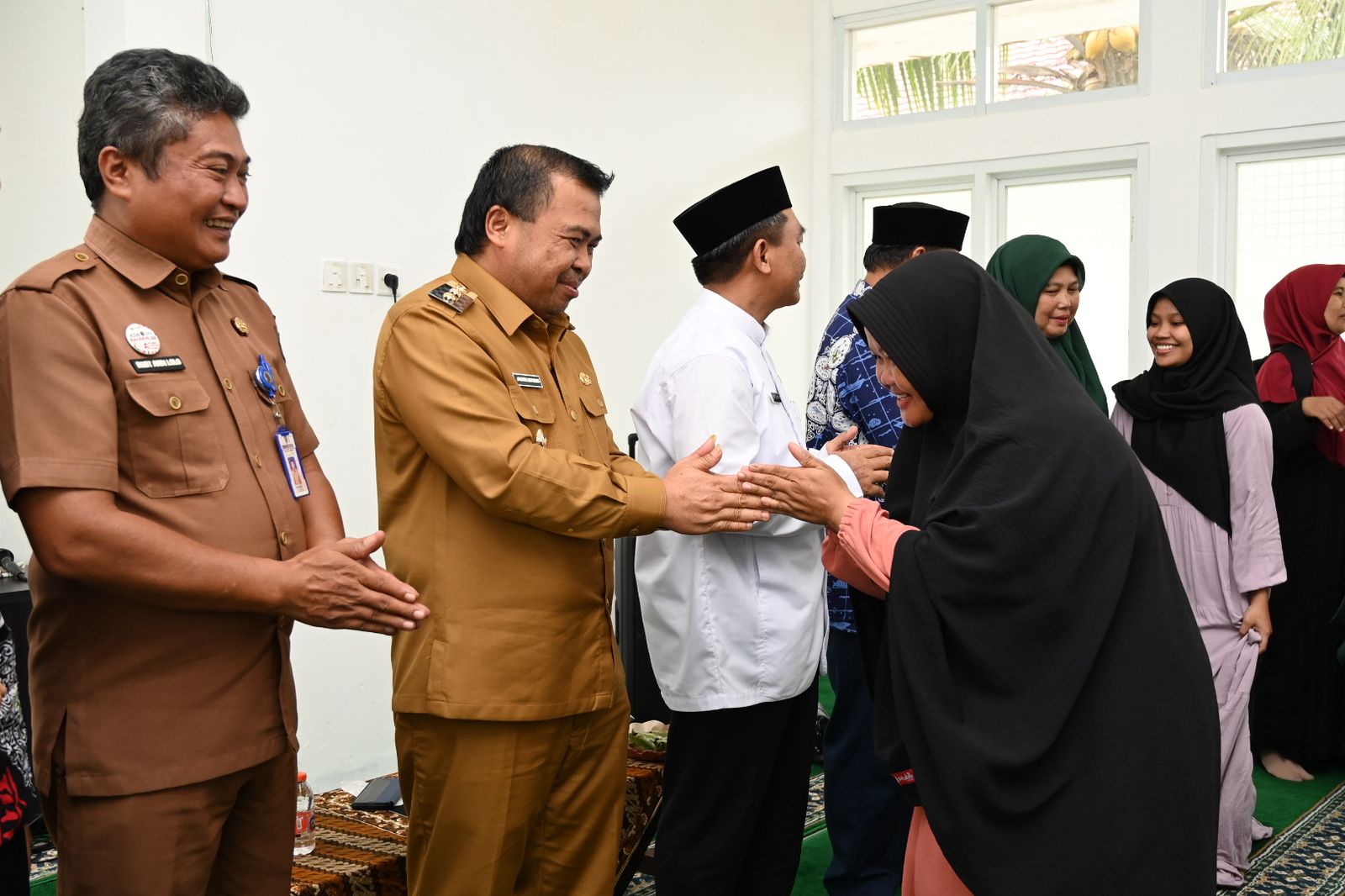 Hadiri Halal Bi Halal Idulfitri 1446 H di TPQ Al-Marrotain, Agus Haris : Ini Simbol Keberagaman Antar Ummat Beragama