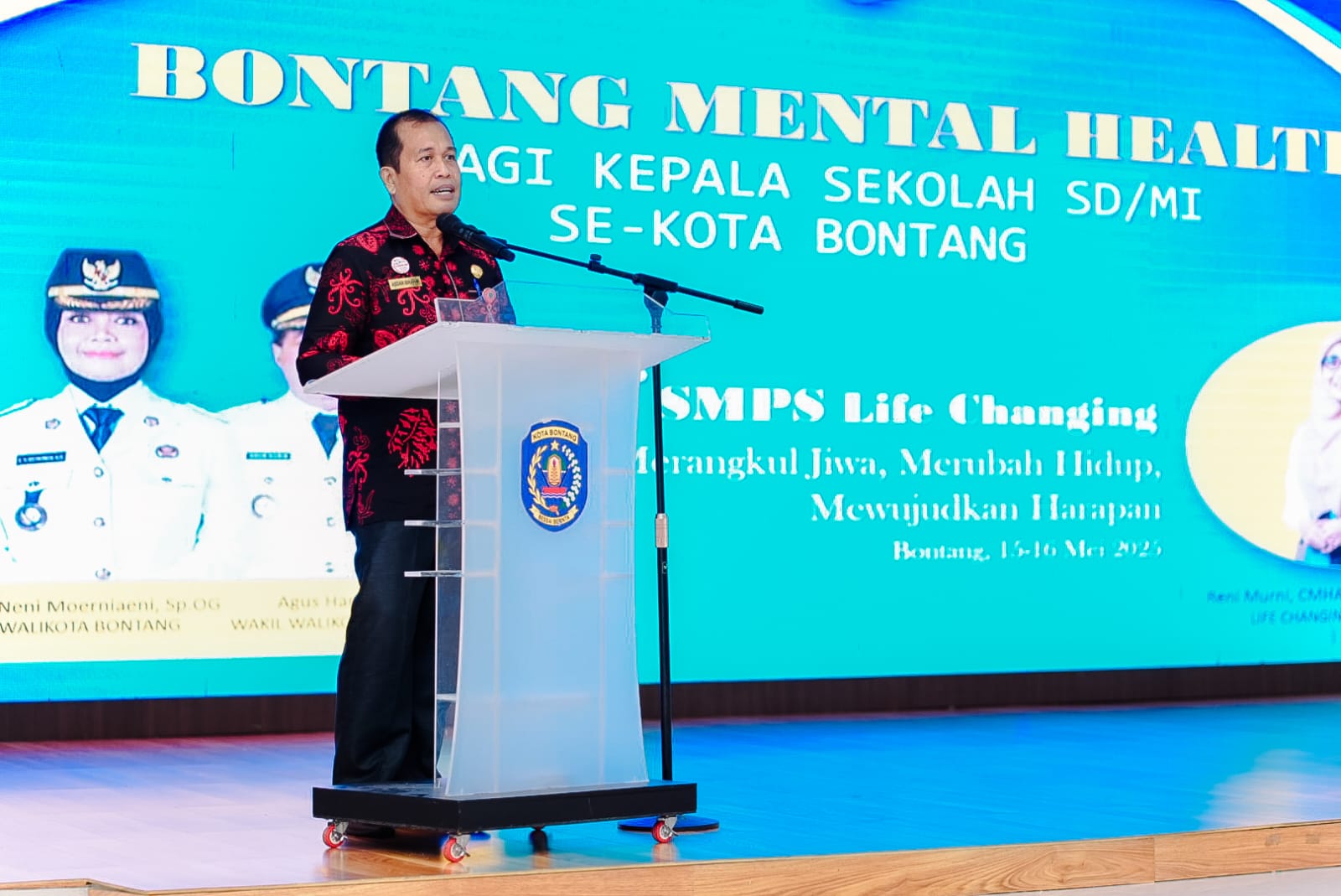 Bontang Mental Health: Asdar Ajak Perkuat Mental Pemimpin Sekolah Hadapi Kompleksitas Pendidikan