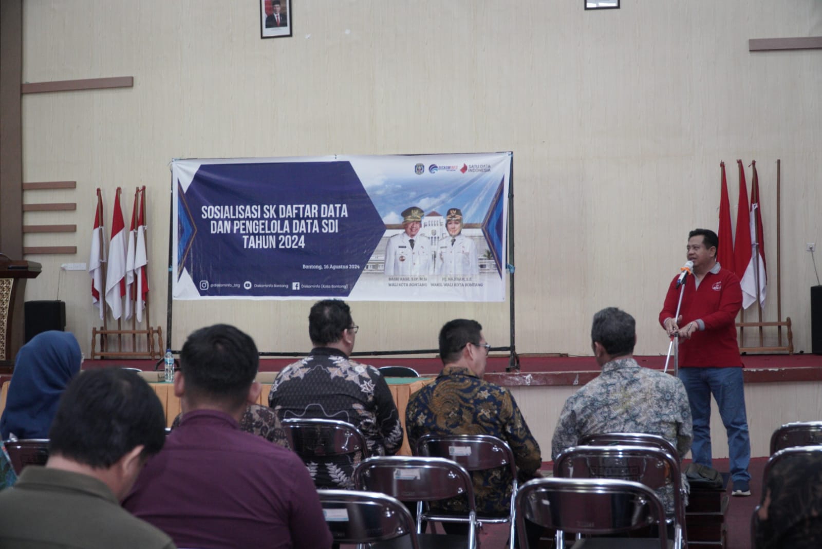 Kominfo Kota Bontang Gelar Sosialisasi Pengumpulan Data Pemerintah