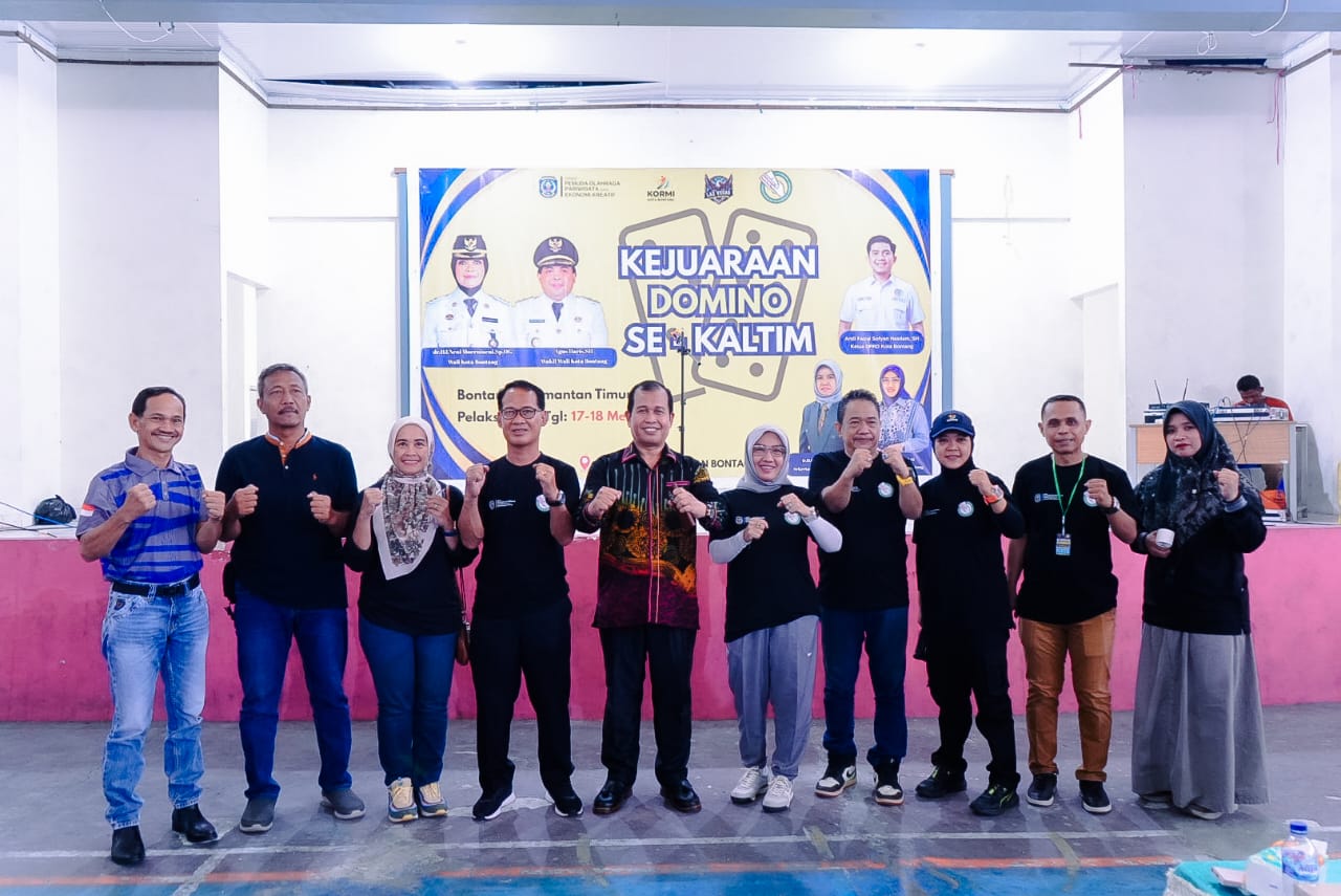GOR SC Loktuan Berguncang, 320 Pasang Adu Strategi di Kejuaraan Domino Se-Kaltim