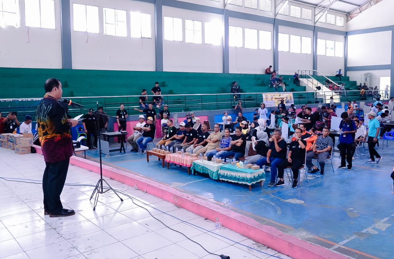 GOR SC Loktuan Berguncang, 320 Pasang Adu Strategi di Kejuaraan Domino Se-Kaltim