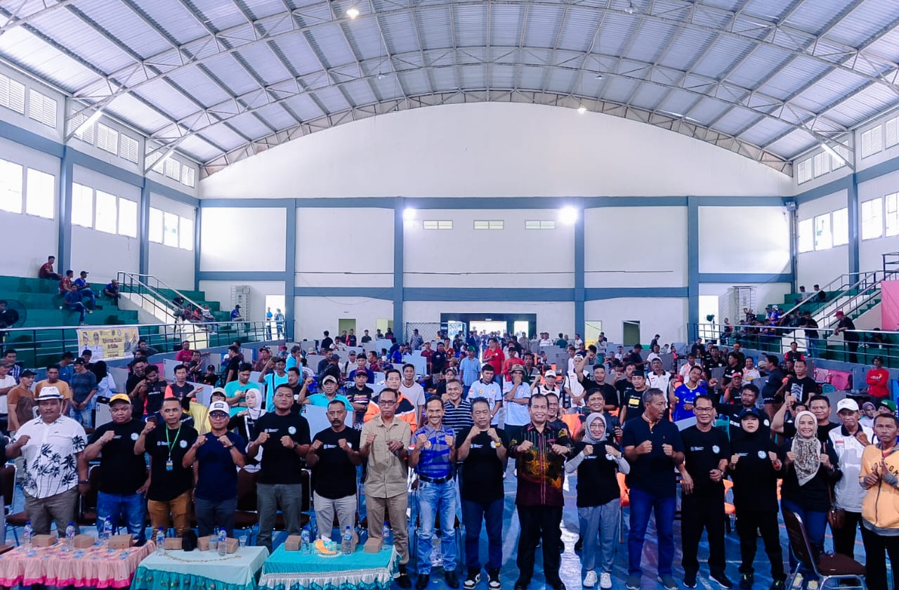 GOR SC Loktuan Berguncang, 320 Pasang Adu Strategi di Kejuaraan Domino Se-Kaltim