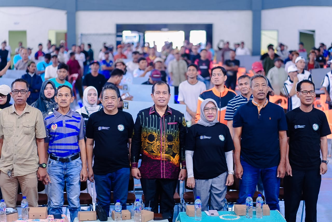 GOR SC Loktuan Berguncang, 320 Pasang Adu Strategi di Kejuaraan Domino Se-Kaltim