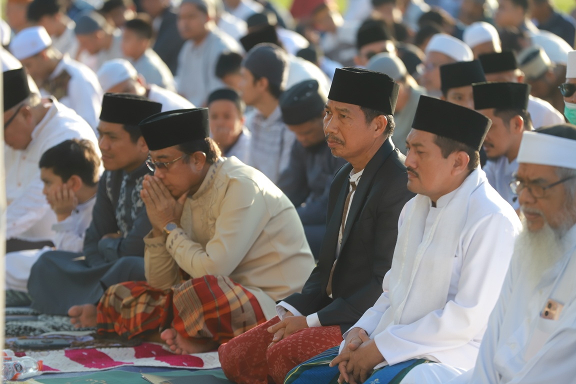 Pelaksanaan Sholat Idul Adha PDM kota Bontang: Amiruddin Imbau Jaga Kebersamaan dalam Keberagaman