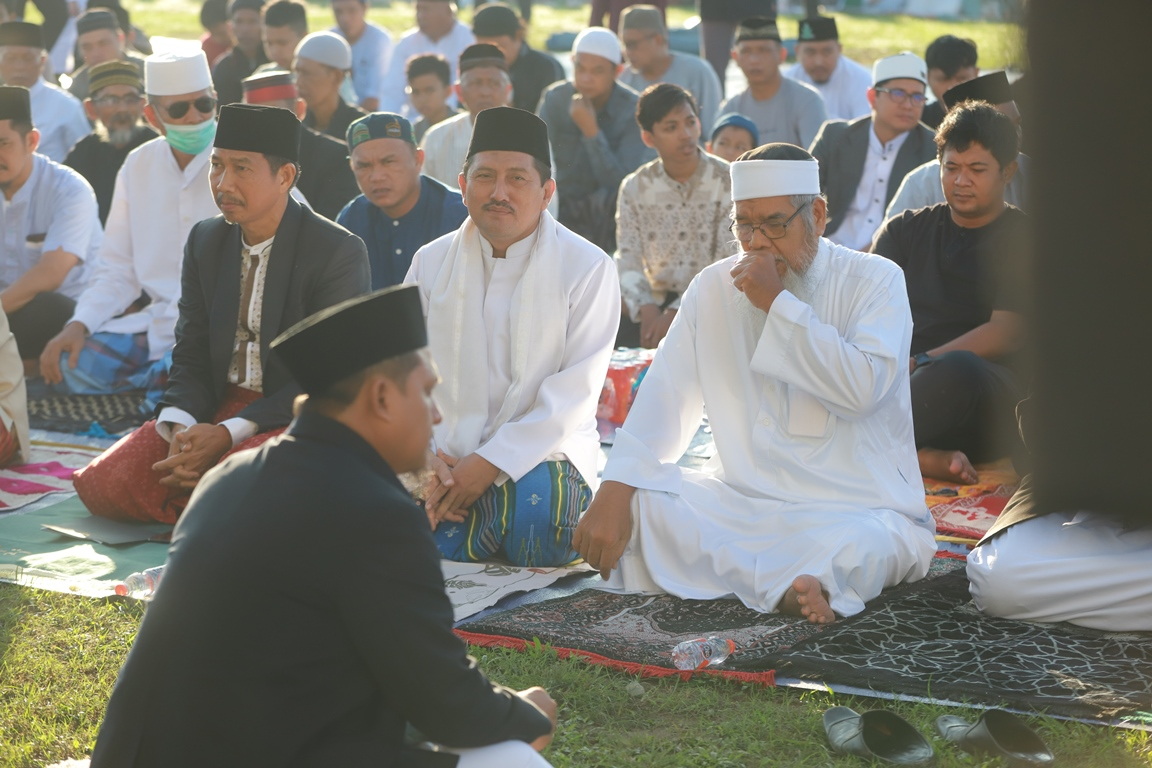 Pelaksanaan Sholat Idul Adha PDM kota Bontang: Amiruddin Imbau Jaga Kebersamaan dalam Keberagaman