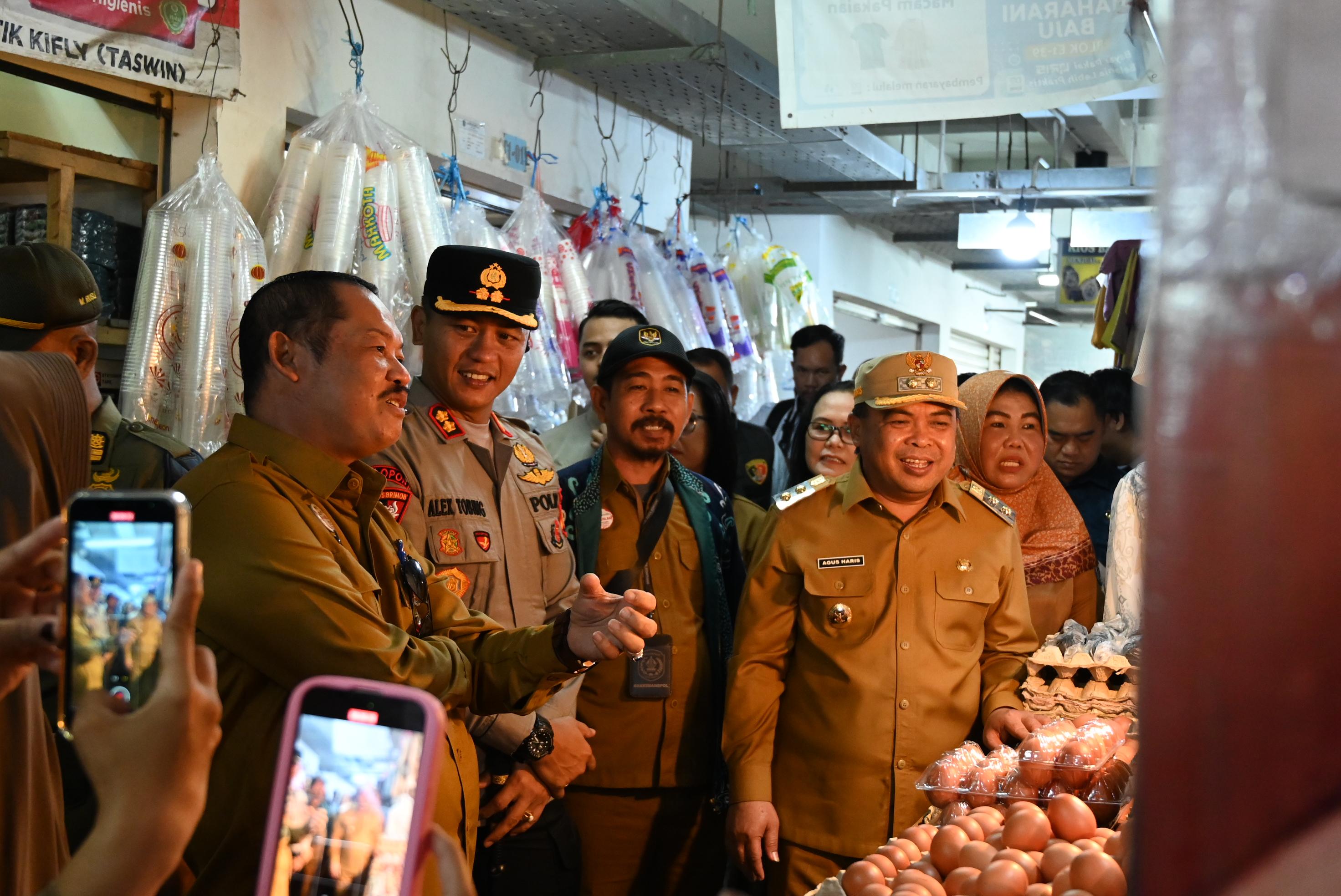 Wawali Pantau Harga Pasar, Hingga Ramadhan ke-18 Harga Stabil