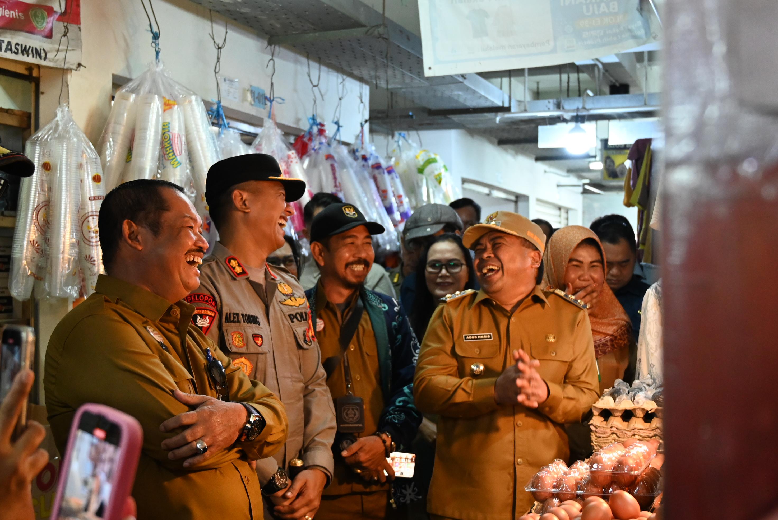 Wawali Pantau Harga Pasar, Hingga Ramadhan ke-18 Harga Stabil