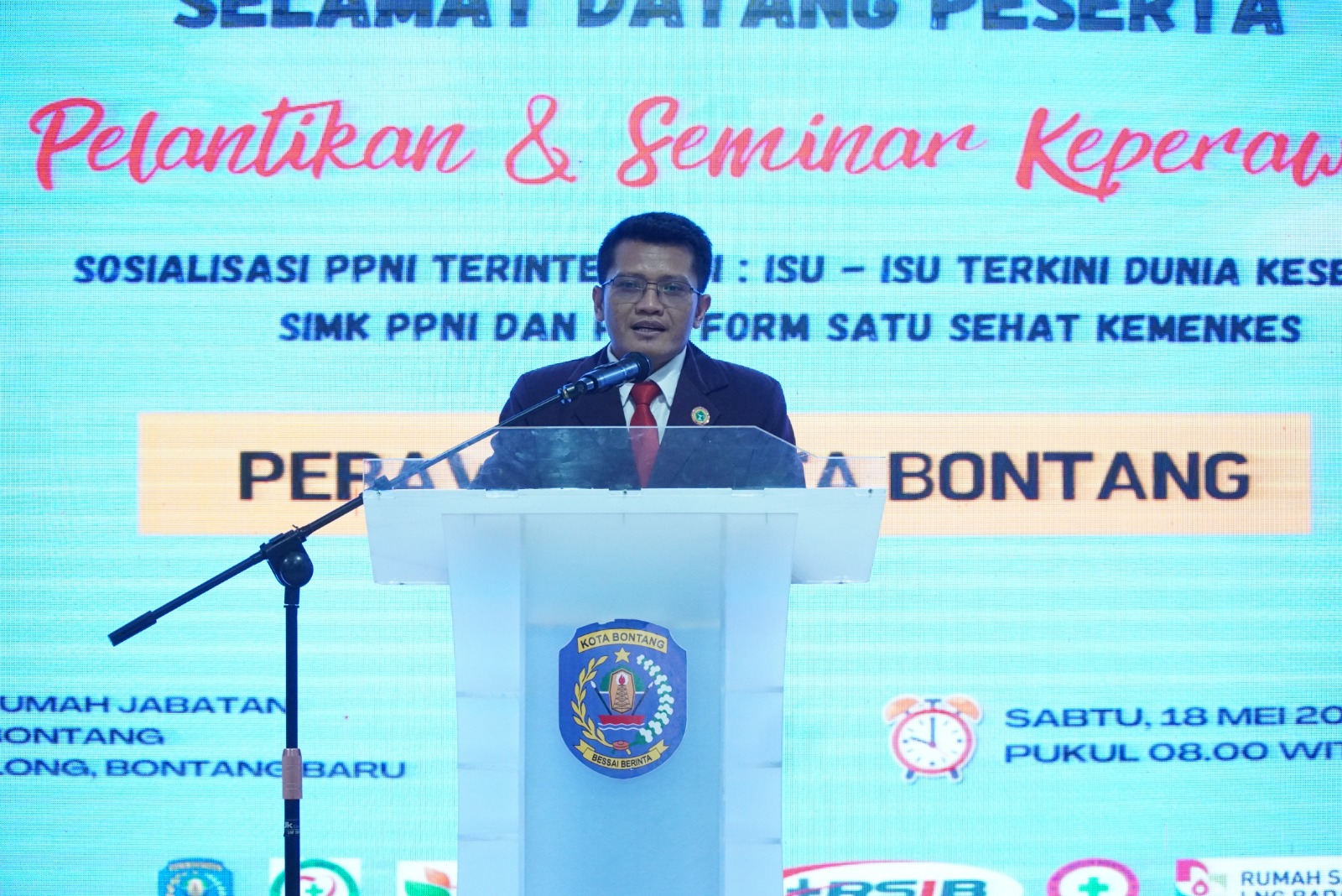 Pelantikan Pengurus PPNI Kota Bontang 2024-2029: Basri Rase Dorong Peningkatan Kompetensi dan Profesionalisme Perawat