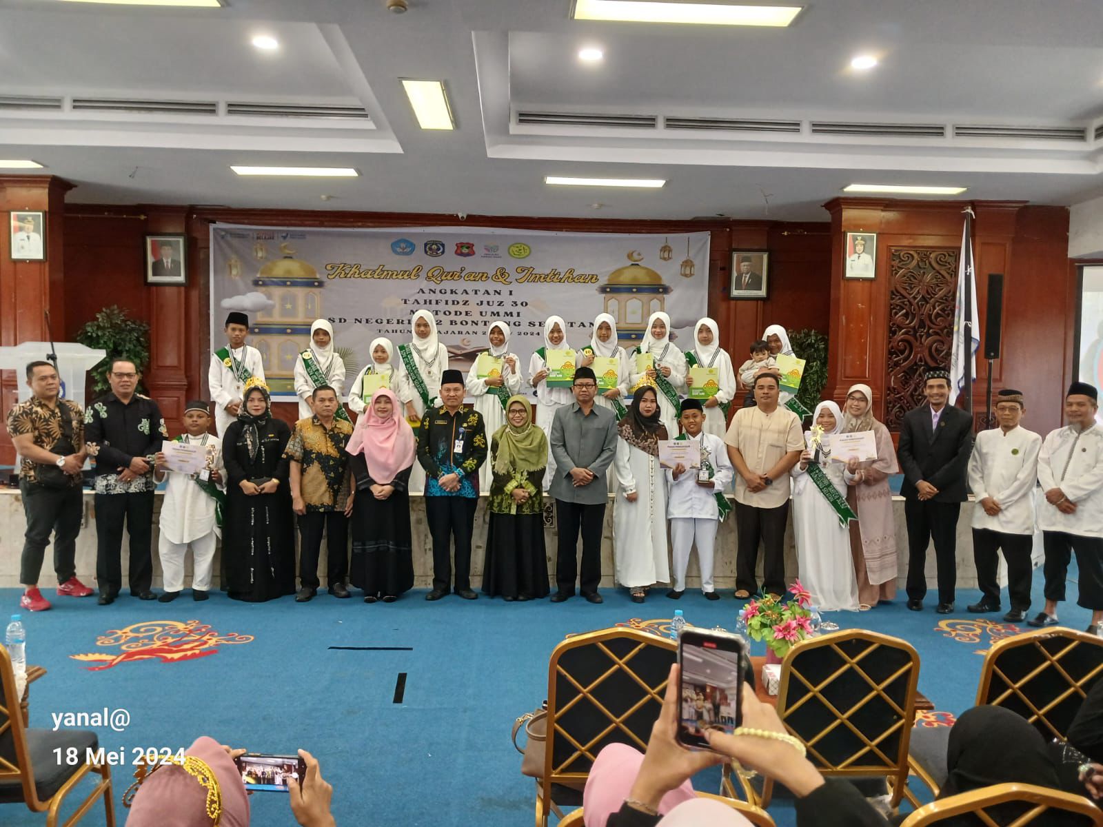 13 Santri SDN 012 Bontang Selatan Khatmul Qur'an: Walikota Giring Generasi yang Cinta dan Pengamal Alquran