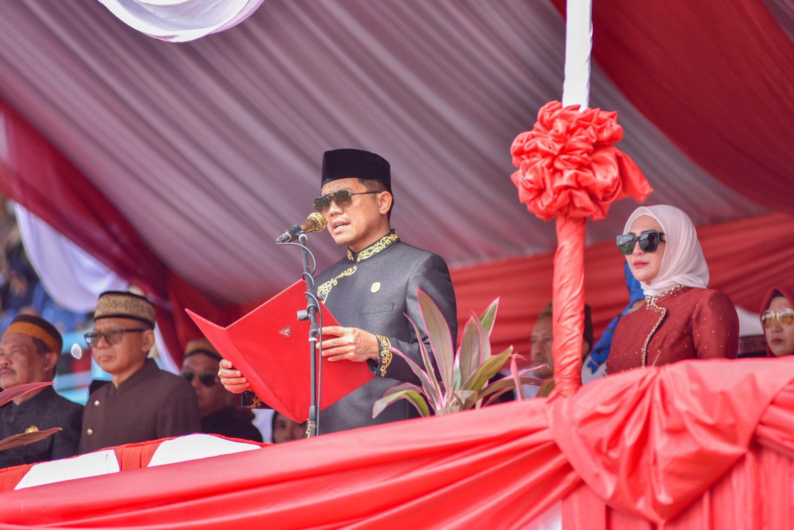 Peringati Hari Kemerdekaan Indonesia, Pemerintah Kota BOntang Gelar Upacara Pengibaran Sang Saka Merah Putih