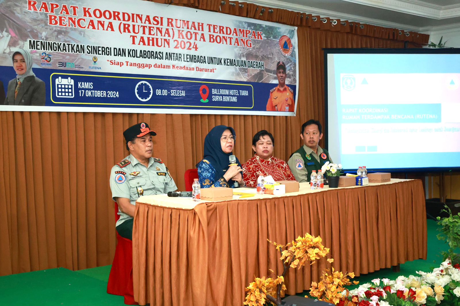 BPBD Kota Bontang Gelar Rapat Koordinasi Rumah Terdampak Bencana (RUTENA): Siap Tanggap Darurat