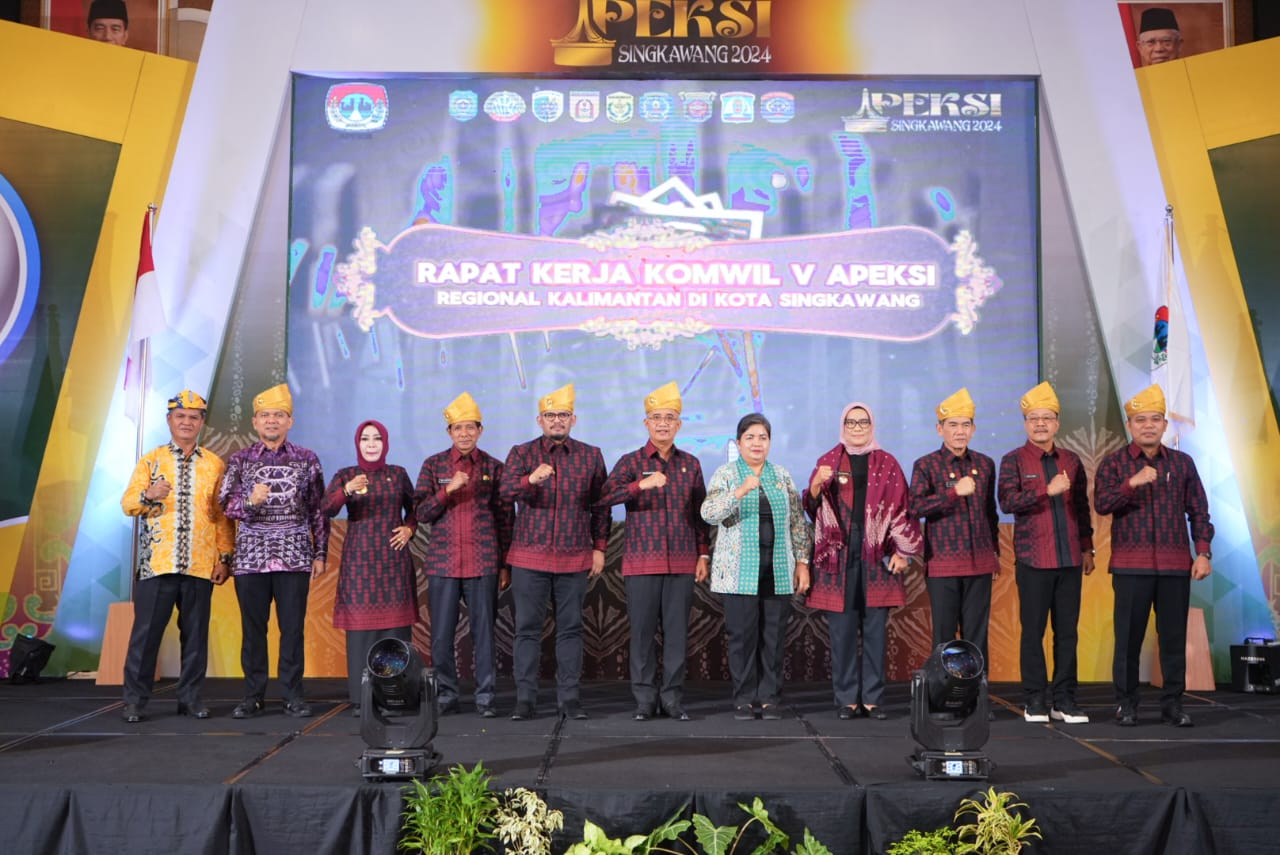 Pjs. Walikota Bontang Hadiri Raker Komwil Apeksi Regional Kalimantan di Singkawang