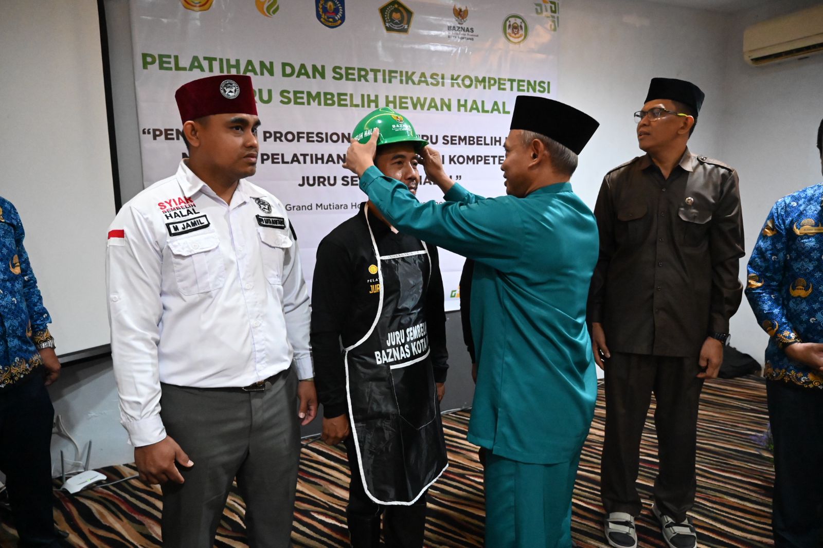Baznas dan DKP3 Gelar Pelatihan Sertifikasi Juru Sembelih Halal