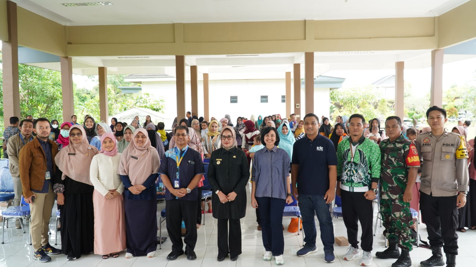 Hadiri Edukasi Pencegahan Stunting KIE di Guntung, Najirah Ajak Masyarakat Komitmen Cegah Stunting