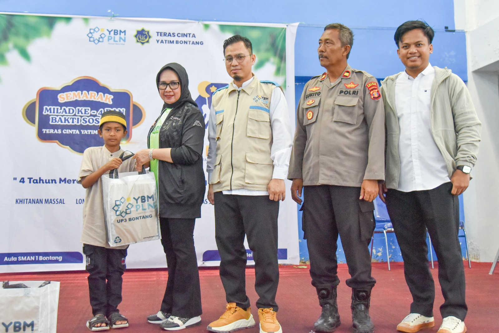 Semarak 4 Tahun TCYB: Wawali Najirah Ajak Tingkatkan Perhatian dan Kecintaan kepada Anak Yatim
