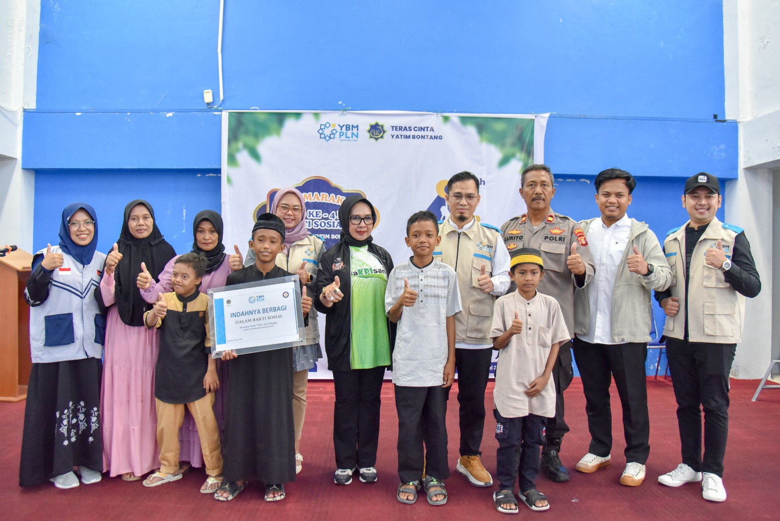 Semarak 4 Tahun TCYB: Wawali Najirah Ajak Tingkatkan Perhatian dan Kecintaan kepada Anak Yatim