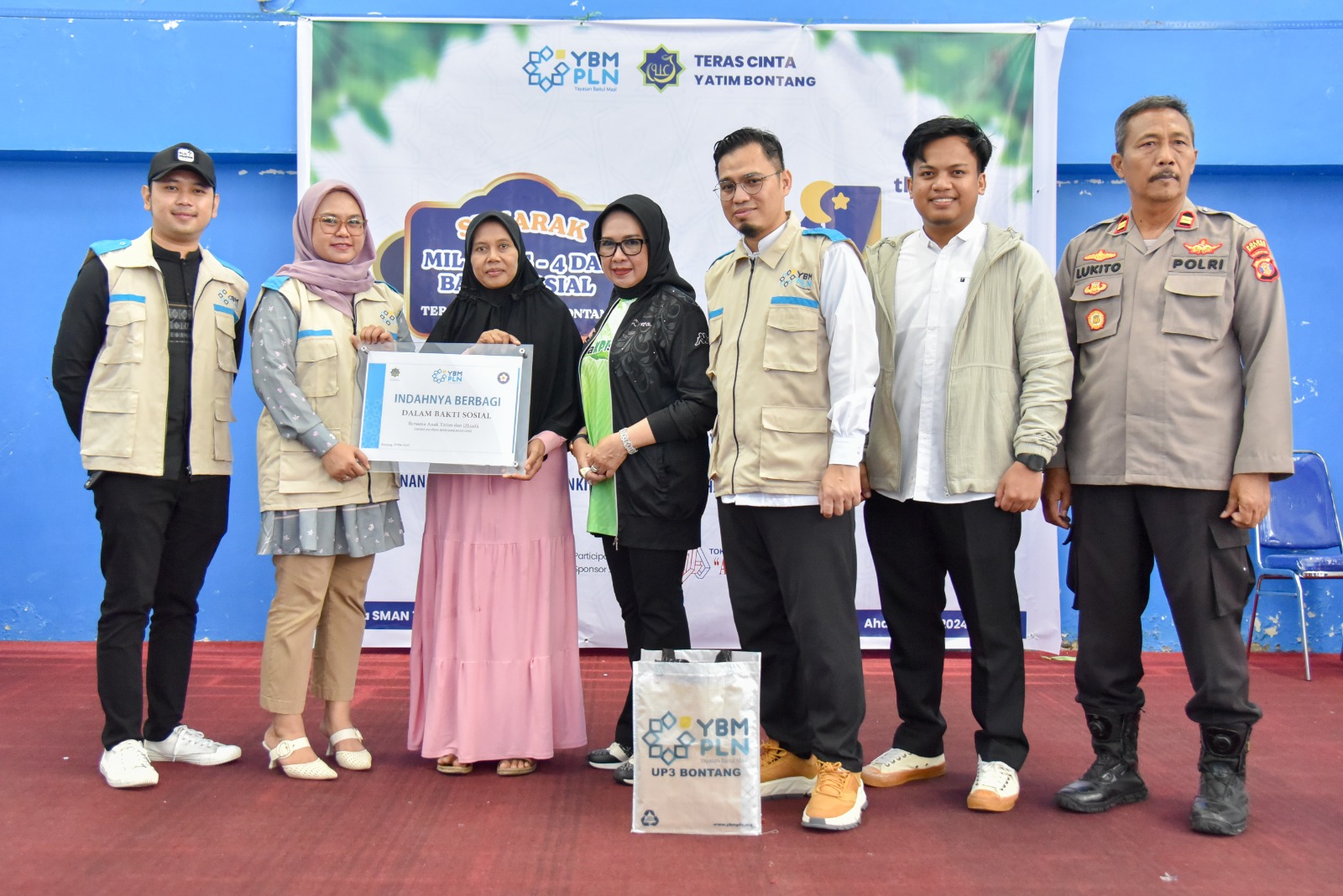 Semarak 4 Tahun TCYB: Wawali Najirah Ajak Tingkatkan Perhatian dan Kecintaan kepada Anak Yatim