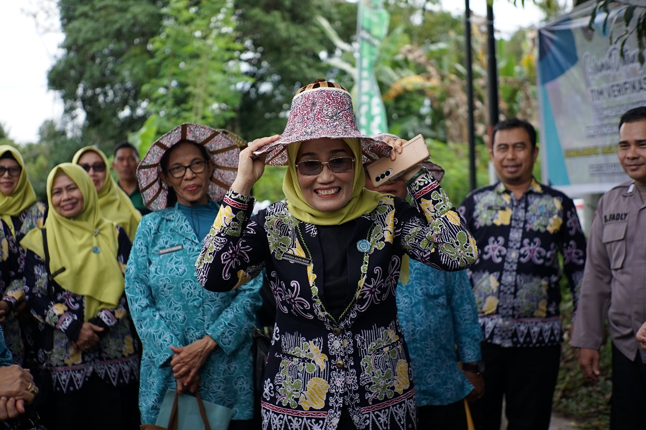 Pelaksanaan Verifikasi Lapangan Lomba Dawis di Kelurahan Pagung Bontang Selatan