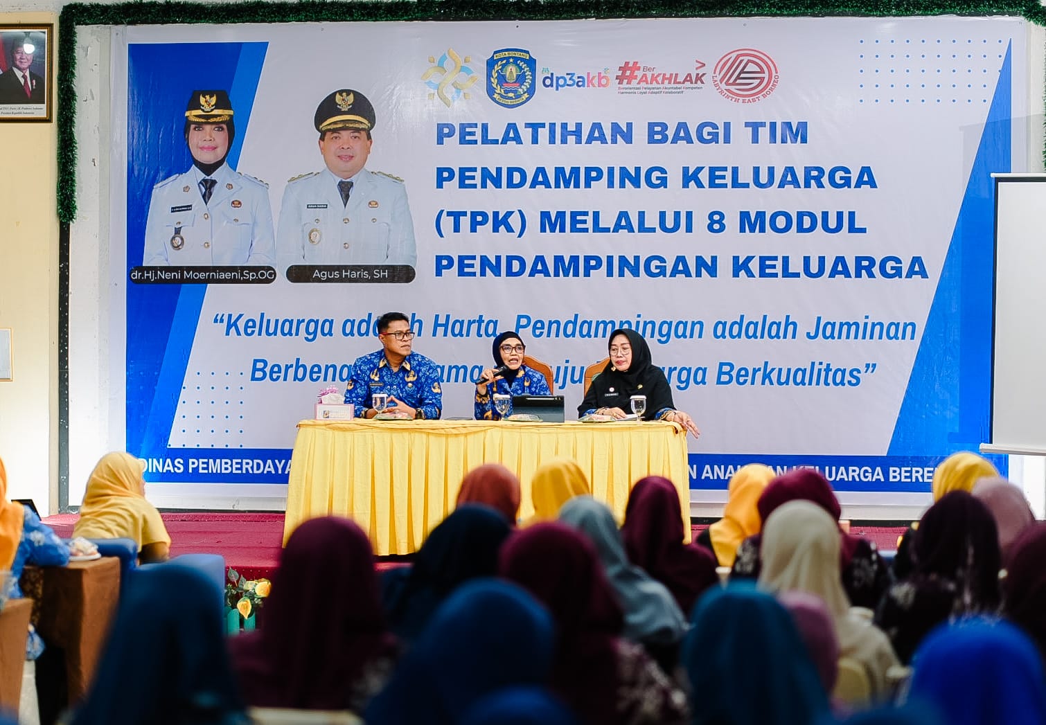 Pemkot Bontang Gelar Pelatihan Tim Pendamping Keluarga, Dorong Sinergi Intervensi Stunting Lewat 8 Modul Pendampingan