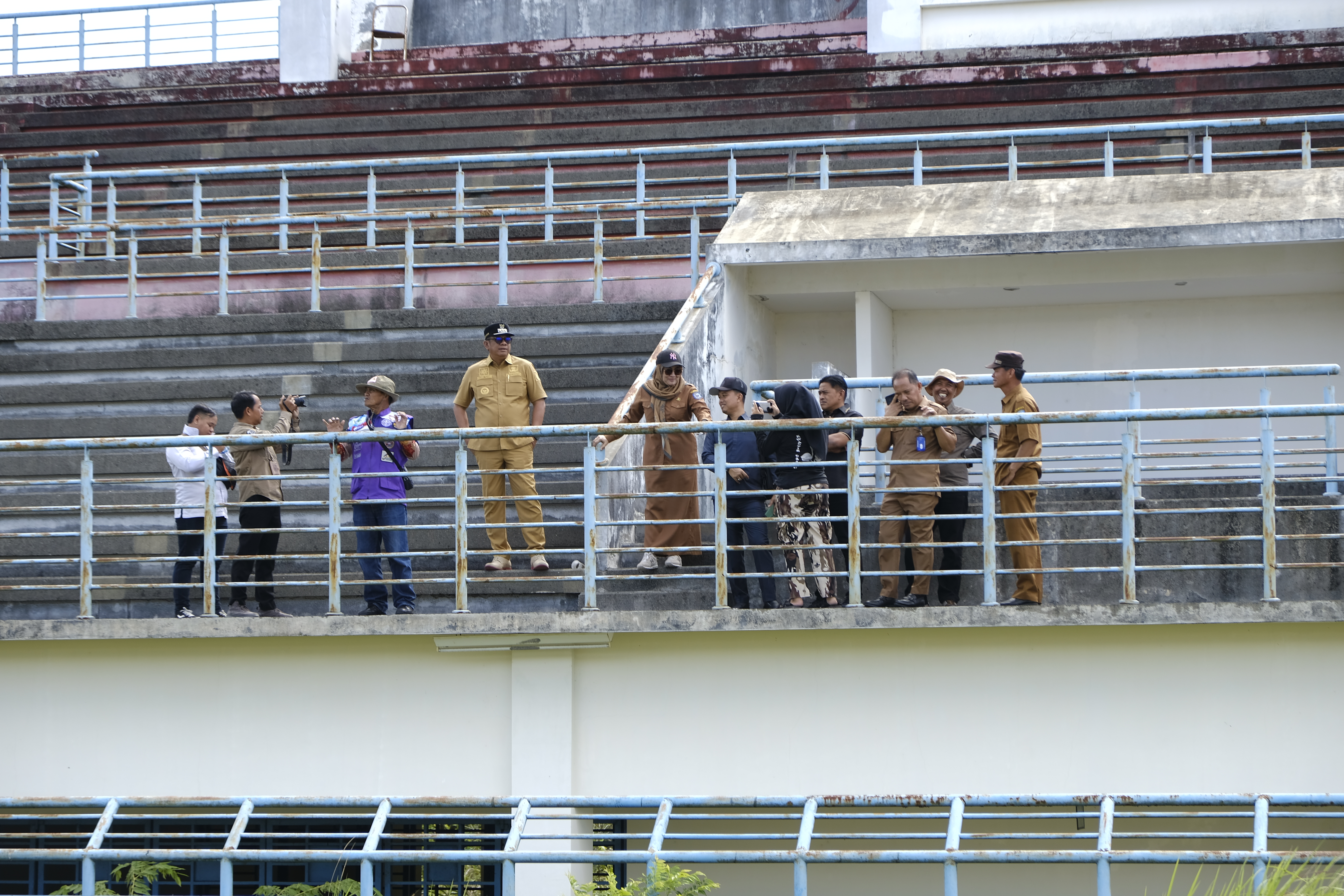 Jadi Tuan Rumah Rakor PKK dan Jambore Pramuka, Wali Kota Basri Tinjau Kebun PKK dan Stadion Taman Prestasi