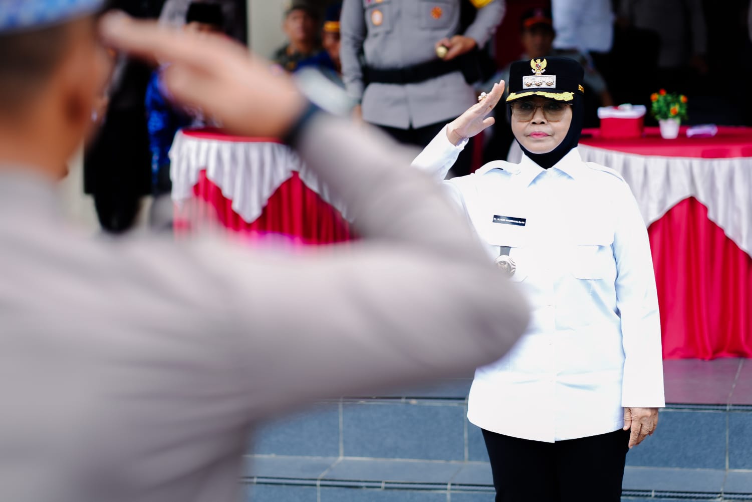 OKM 2025 Polres Bontang Dimulai, Apel Gabungan Dipimpin Wali Kota