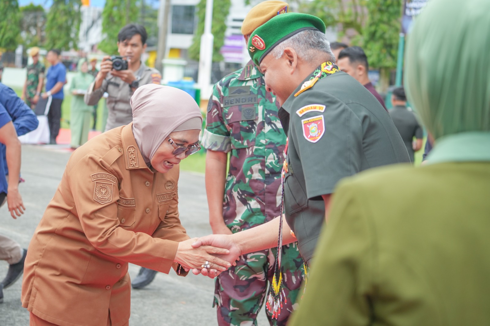 Tongkat Komando Batalyon Arhanud 7/ABC Pindah Tangan, Mayor Bayu Adiwisuda Resmi Jabat Komandan