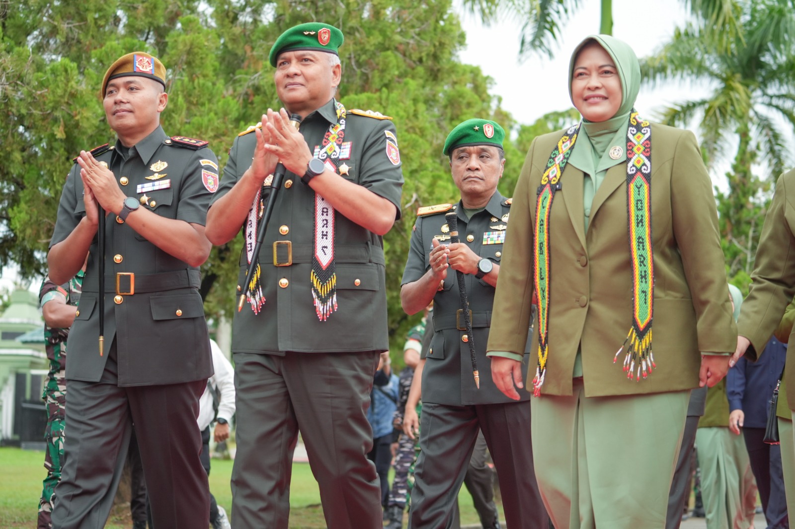 Tongkat Komando Batalyon Arhanud 7/ABC Pindah Tangan, Mayor Bayu Adiwisuda Resmi Jabat Komandan