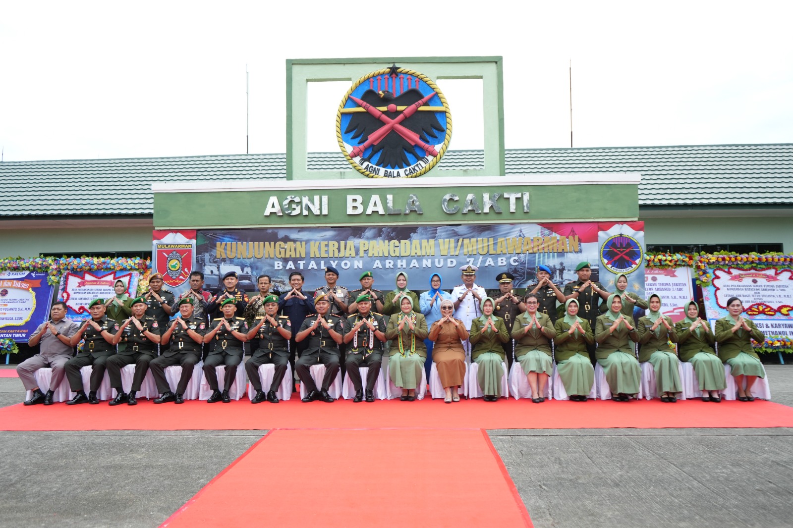 Tongkat Komando Batalyon Arhanud 7/ABC Pindah Tangan, Mayor Bayu Adiwisuda Resmi Jabat Komandan