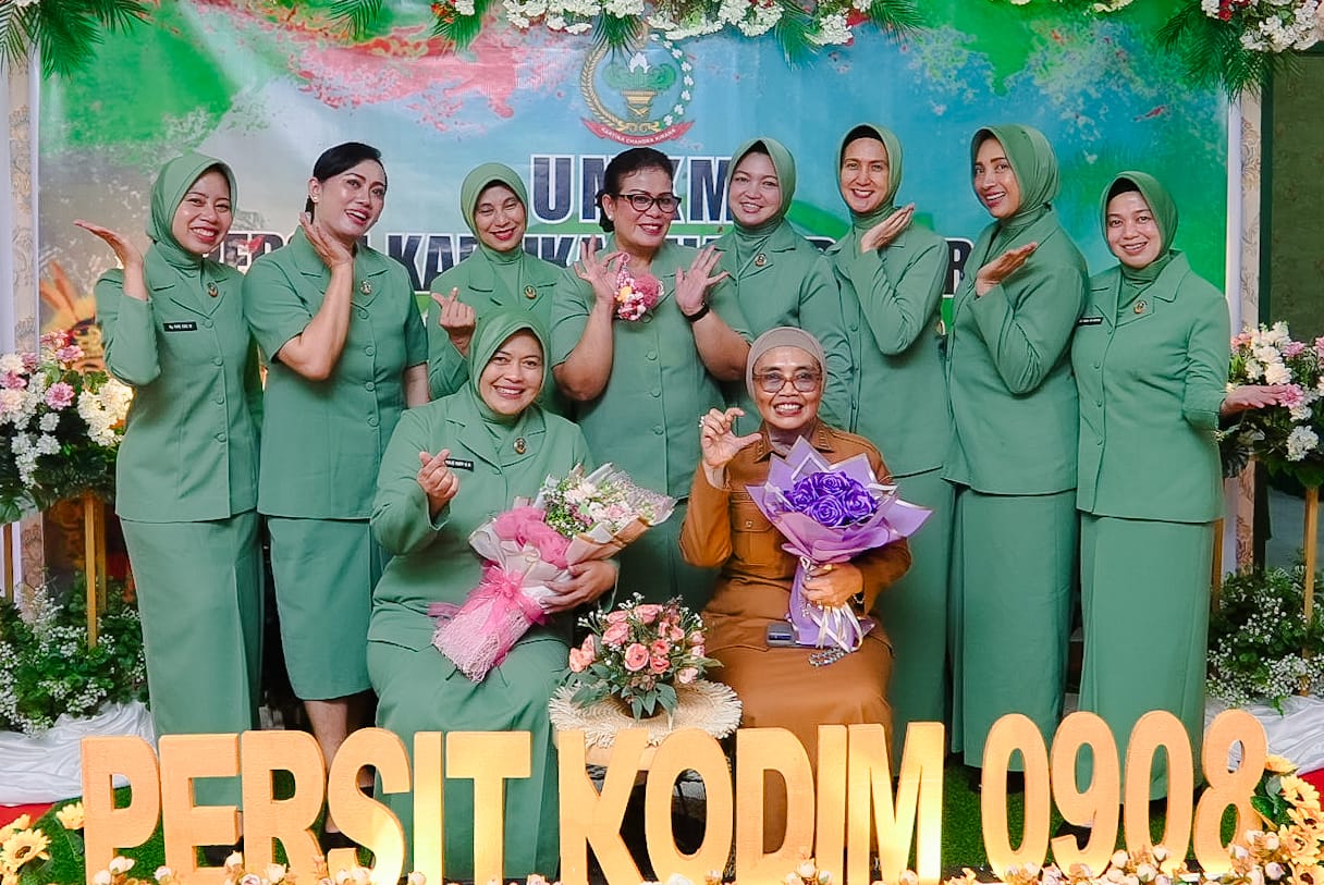Semangat Baru Persit KCK Bontang, Bunda Neni: Simbol Kekuatan dan Pengabdian Istri Prajurit
