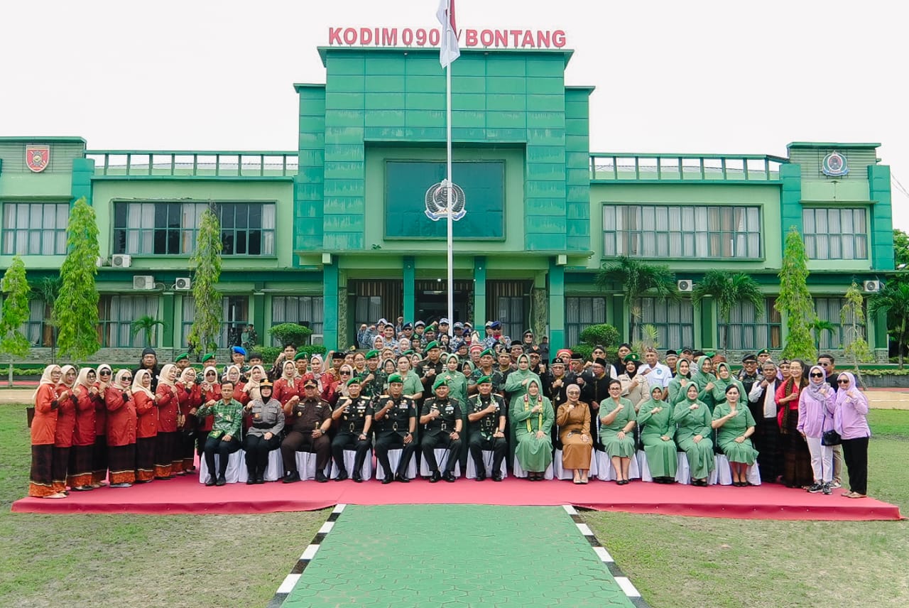 Semangat Baru Persit KCK Bontang, Bunda Neni: Simbol Kekuatan dan Pengabdian Istri Prajurit