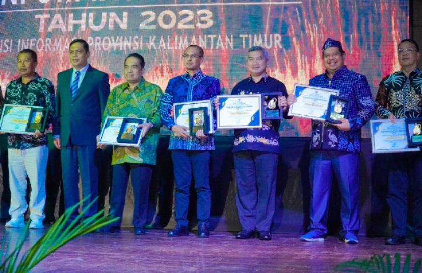Pemkot Bontang Kembali Raih Anugerah Keterbukaan Informasi Publik 2023