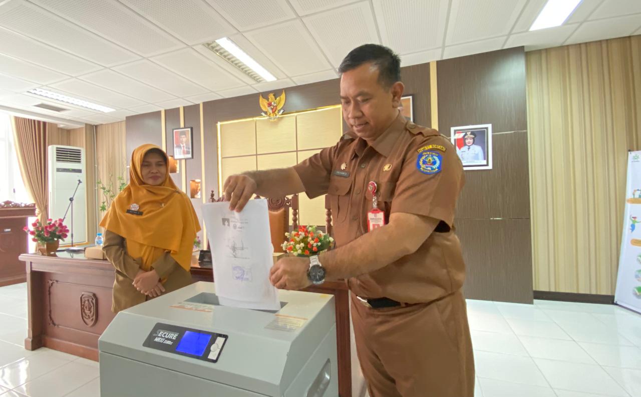 Pemusnahan Arsip Sesuai JRA, BKPSDM Konsisten Kelola Arsip Dengan Baik