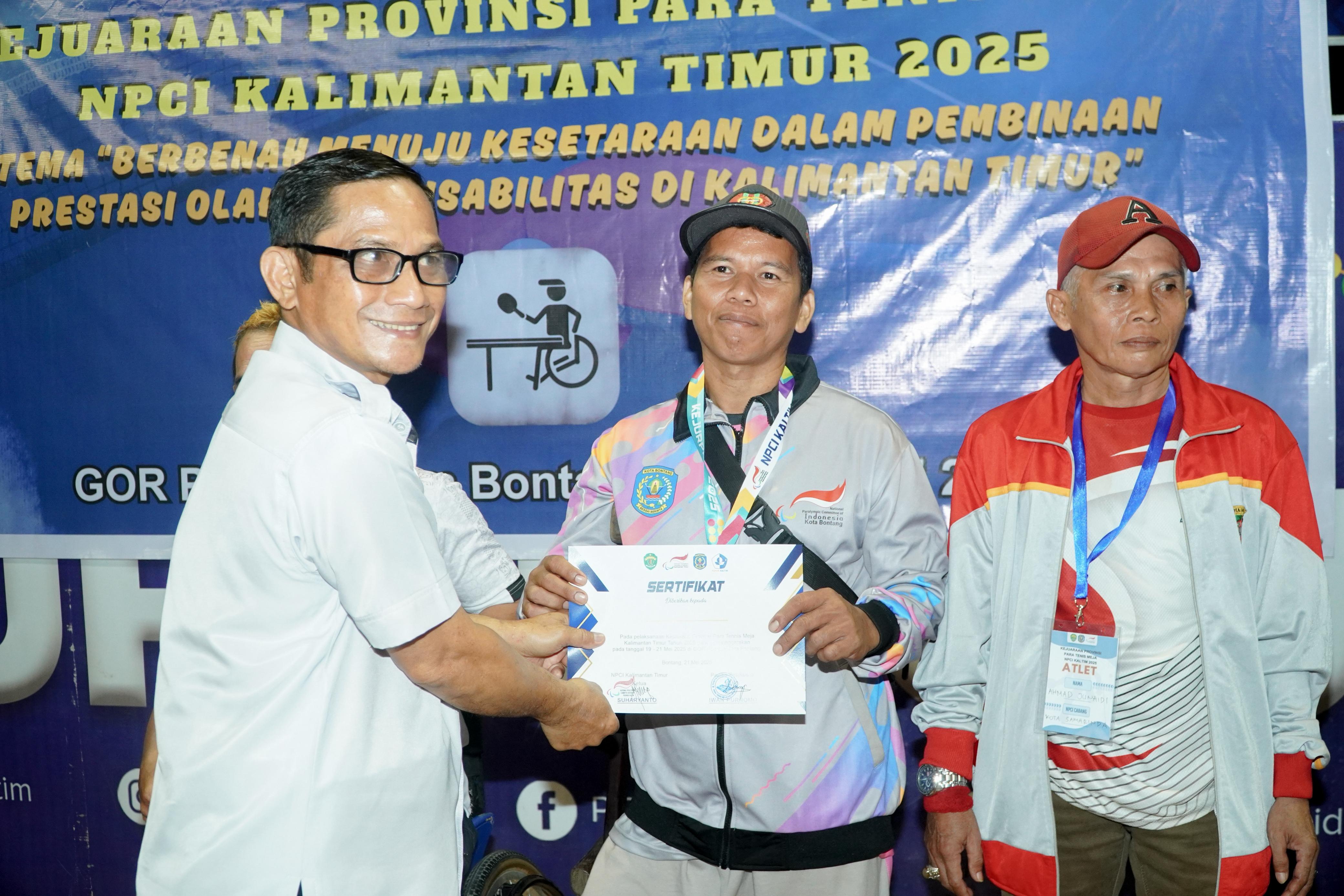 Kejurprov NPCI Kaltim 2025: Balikpapan Sabet Juara Umum, Bontang Raih Empat Emas