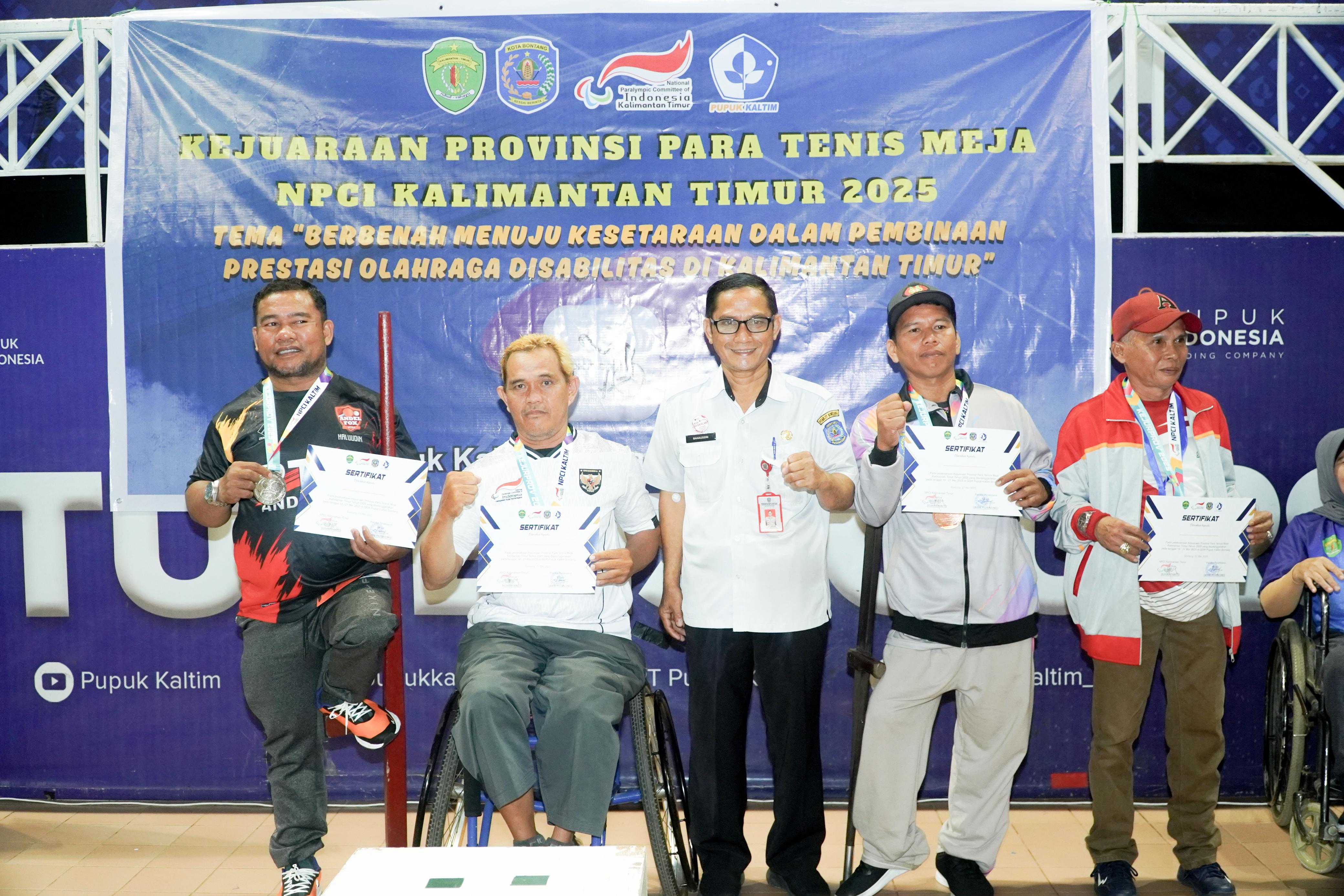 Kejurprov NPCI Kaltim 2025: Balikpapan Sabet Juara Umum, Bontang Raih Empat Emas