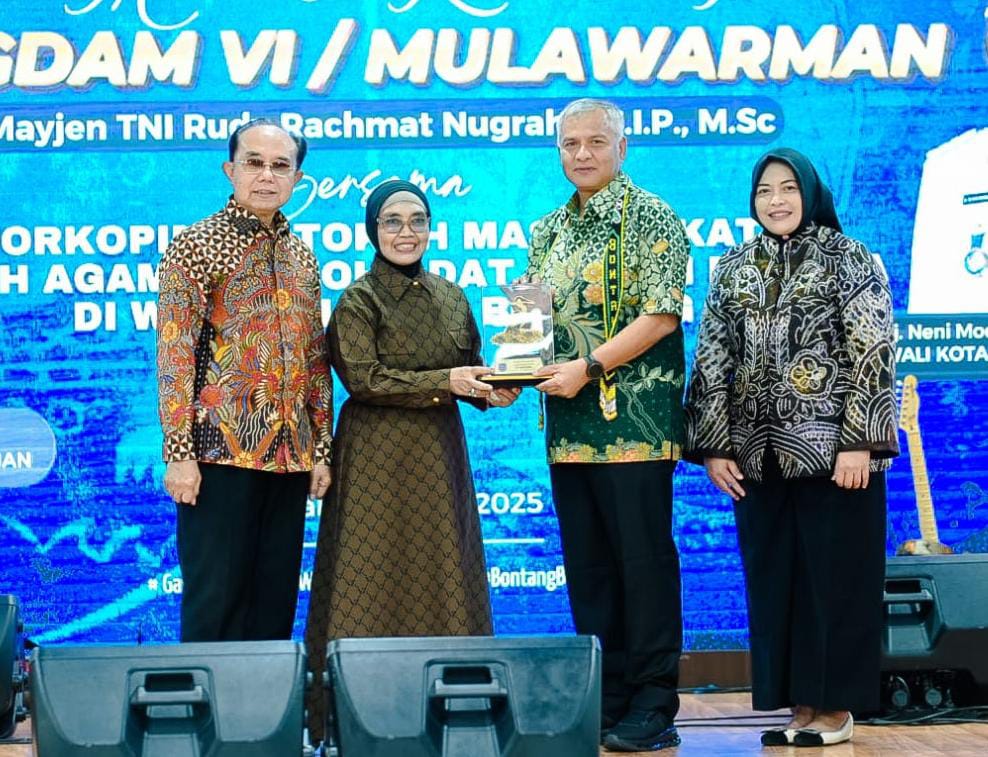 Pangdam VI/Mulawarman Kunjungi Kota Bontang, Wujud Sinergi TNI dan Pemerintah Daerah