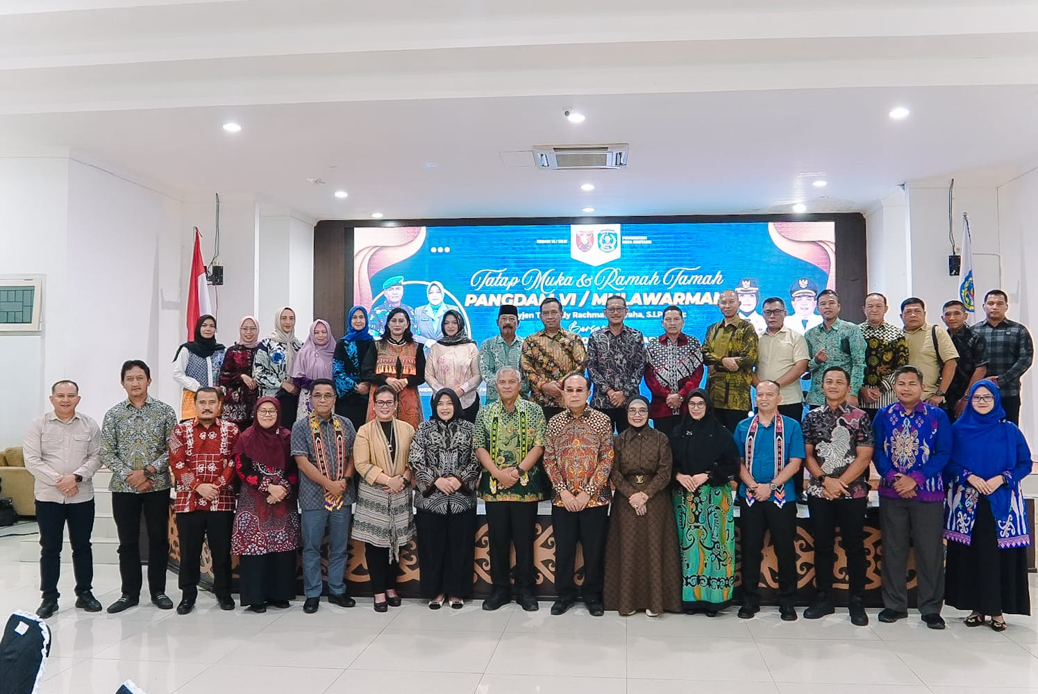 Pangdam VI/Mulawarman Kunjungi Kota Bontang, Wujud Sinergi TNI dan Pemerintah Daerah