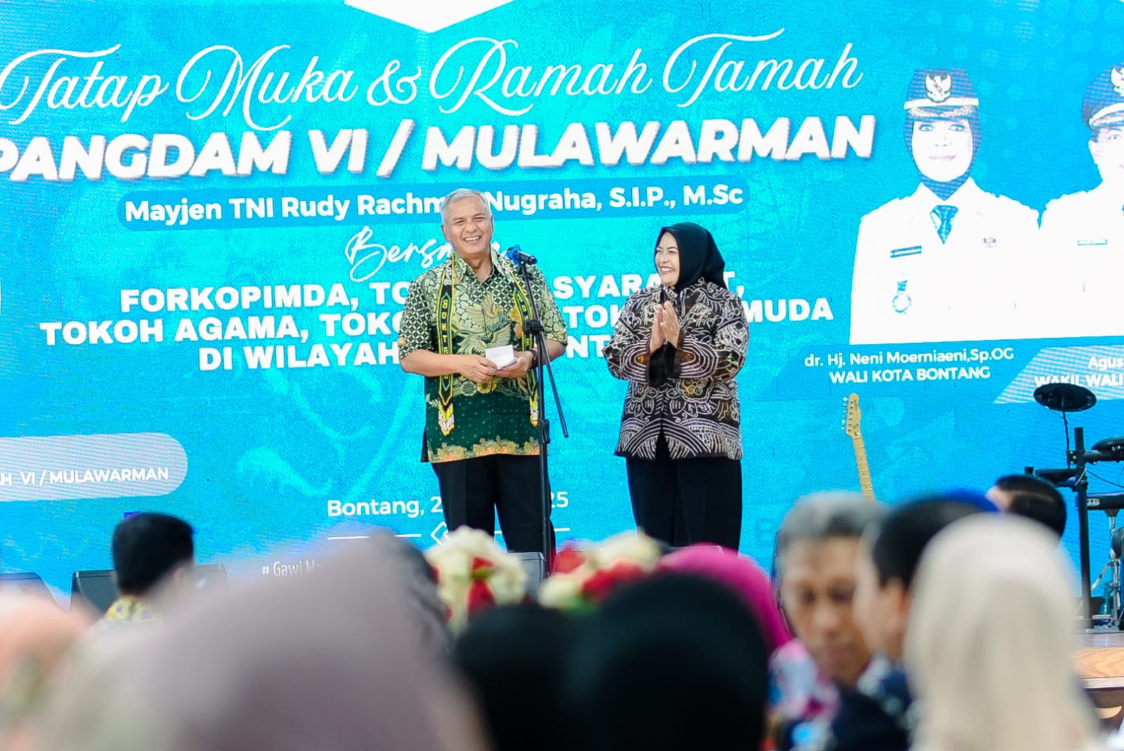 Pangdam VI/Mulawarman Kunjungi Kota Bontang, Wujud Sinergi TNI dan Pemerintah Daerah
