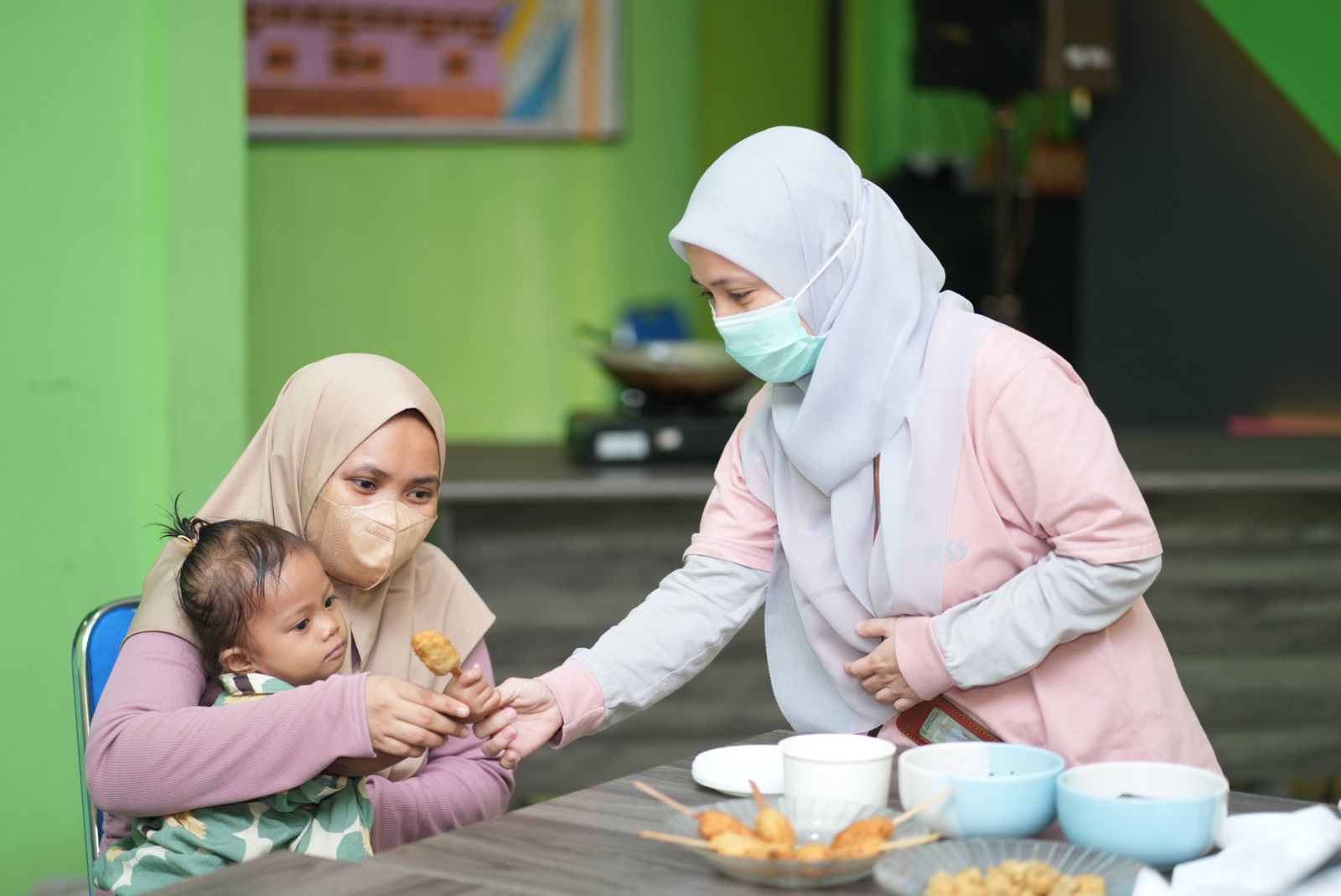 PKM Bontang Barat Gandeng Kominfo dan Provider Adakan Edukasi Nutrisi untuk Cegah Stunting