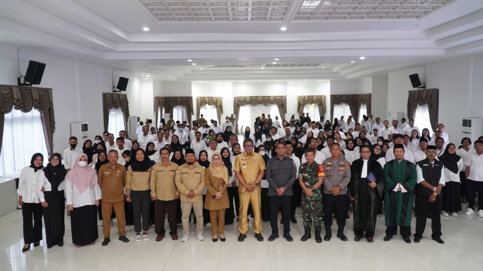 PTPS Kecamatan Bontang Selatan Resmi Dilantik, Basri Imbau Netralitas dan Integritas