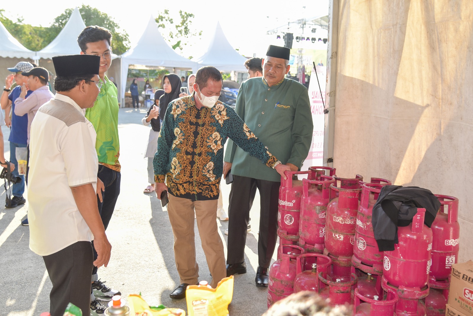 Upaya Stabilkan Harga Pasar, DKUKMP Menggelar Bazar Digital Ramadhan