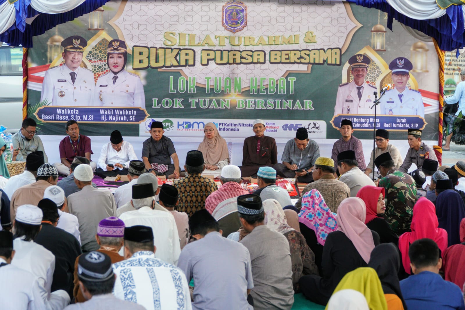 Ramadhan ke-11, Pemkot Bontang Gelar Buka Bersama Warga dan Mitra di Kelurahan Loktuan