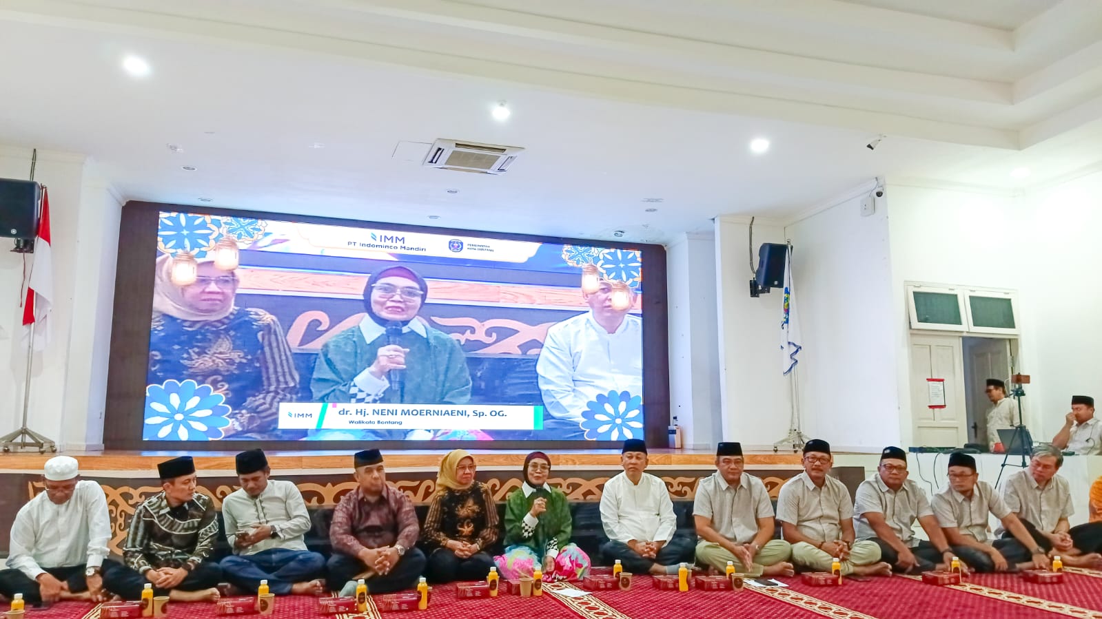 Buka Puasa Bersama Wali Kota, IMM Santuni Anak Yatim
