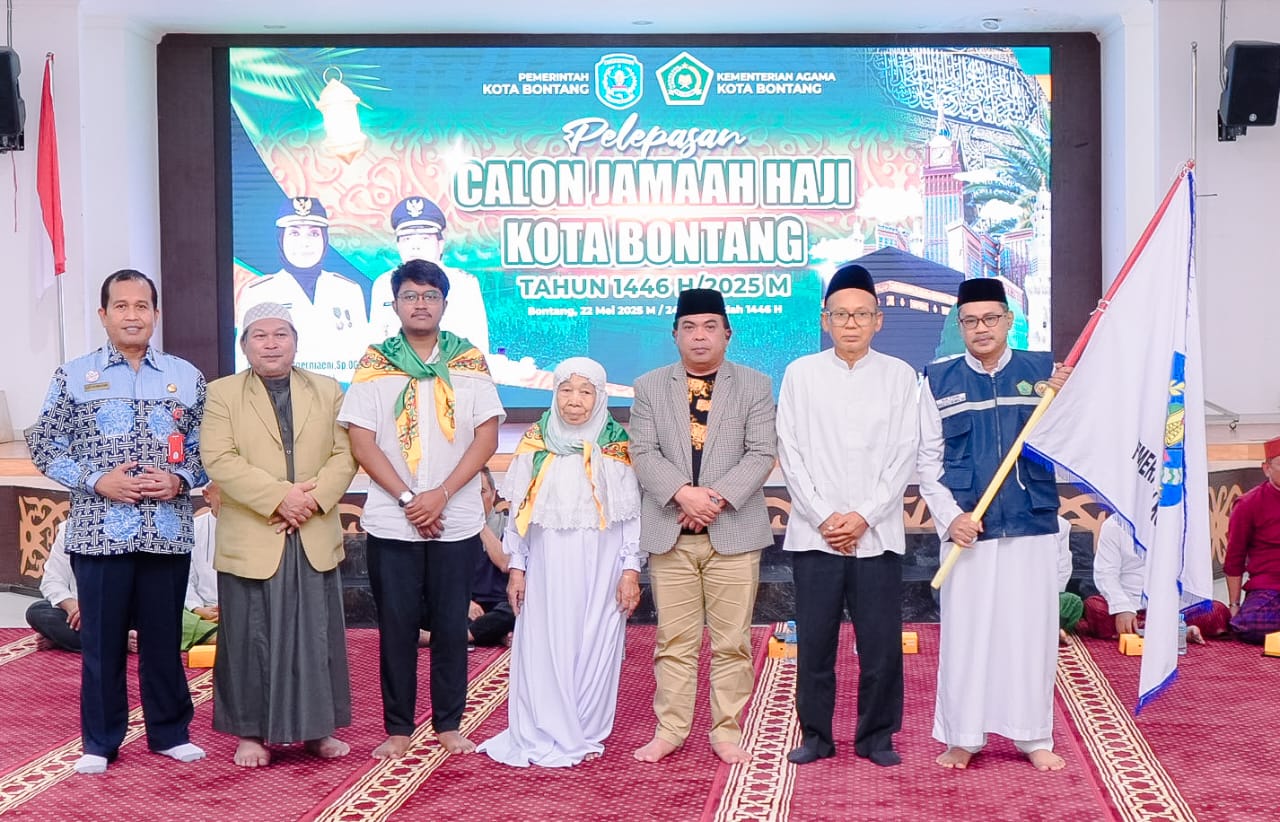 Trenyuh, Pelepasan Jemaah Haji Bontang 1446 H: Termuda 28, Tertua 83 Tahun