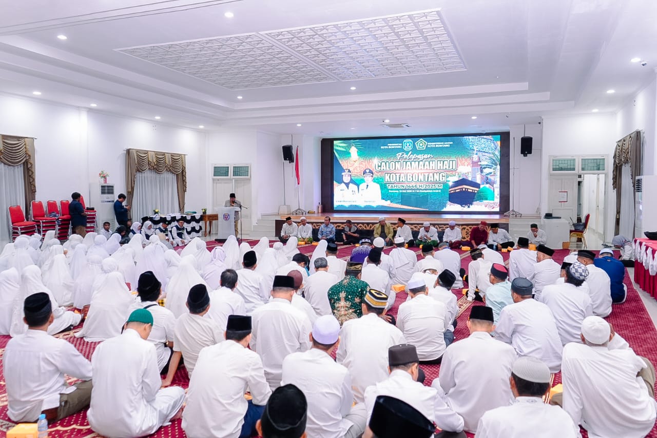 Trenyuh, Pelepasan Jemaah Haji Bontang 1446 H: Termuda 28, Tertua 83 Tahun