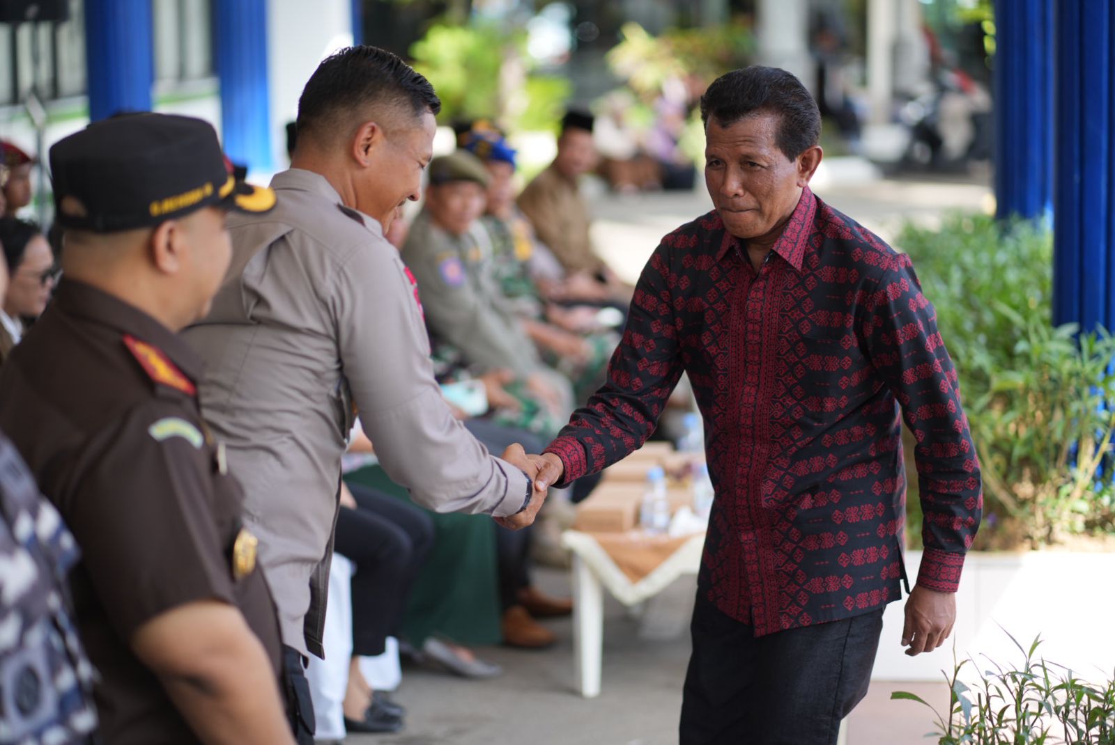 Munawwar Pimpin Apel PAM TPS: Pastikan Keamanan dan Kondusifitas Pilkada Bontang