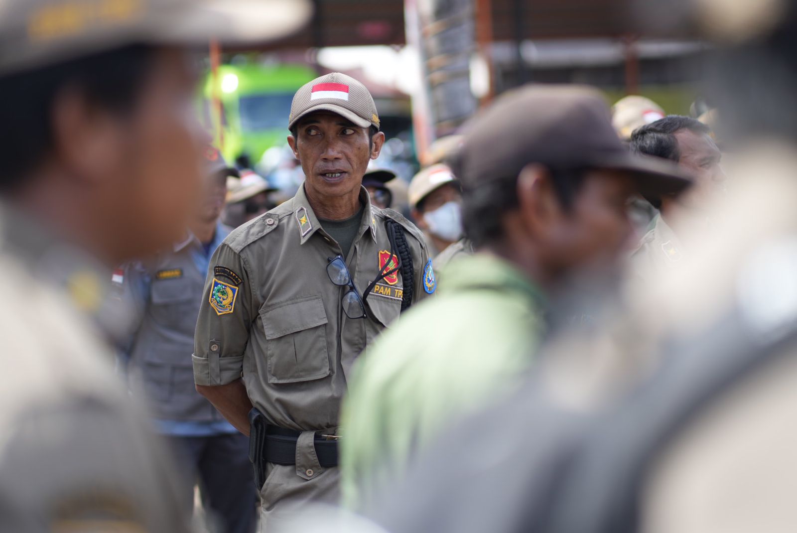 Munawwar Pimpin Apel PAM TPS: Pastikan Keamanan dan Kondusifitas Pilkada Bontang