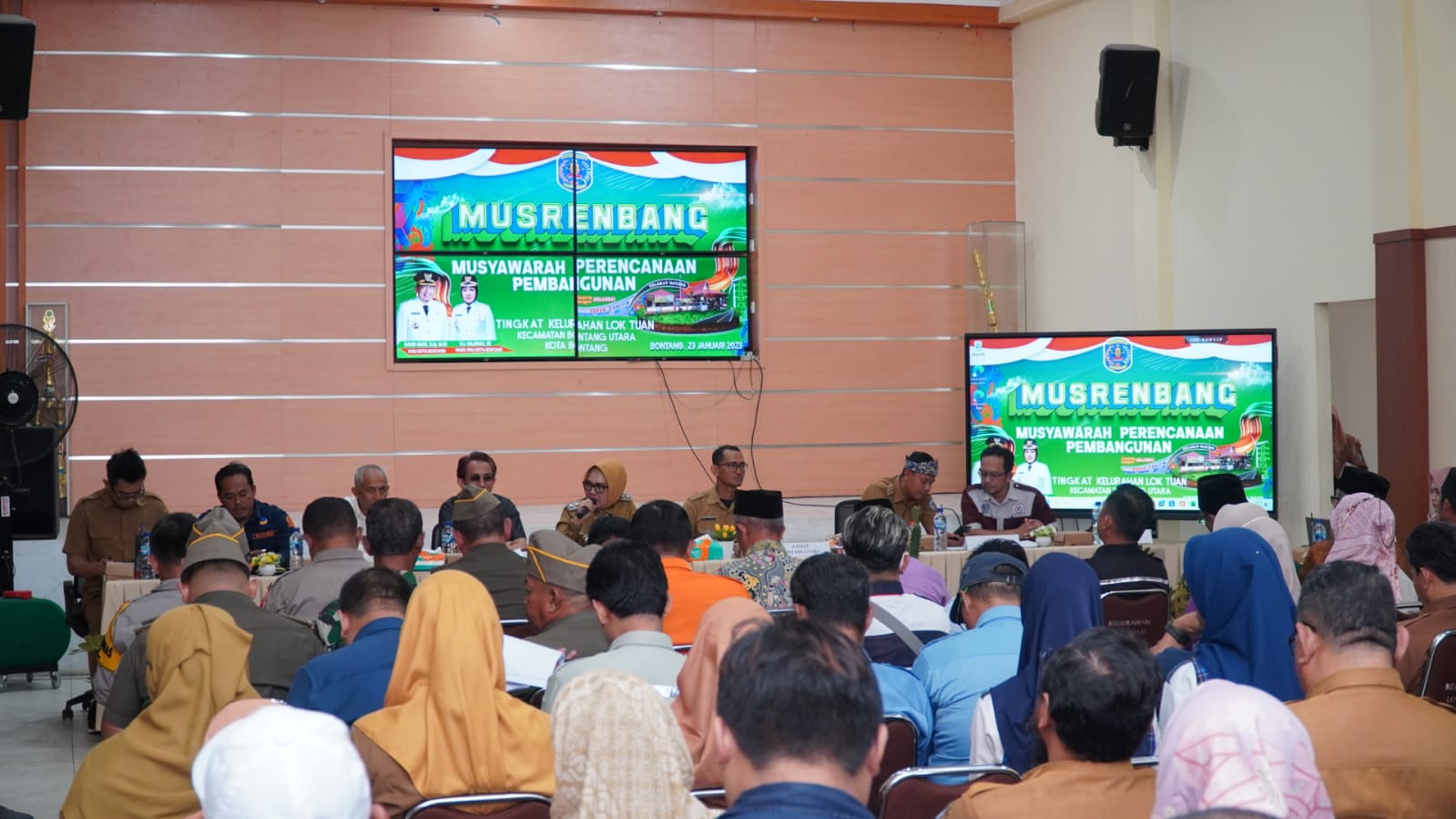 Hadiri Musrenbang Kelurahan Loktuan, Najirah Pesan Untuk Fokus Permasalahan Drainase dan Perbaikan Jalan