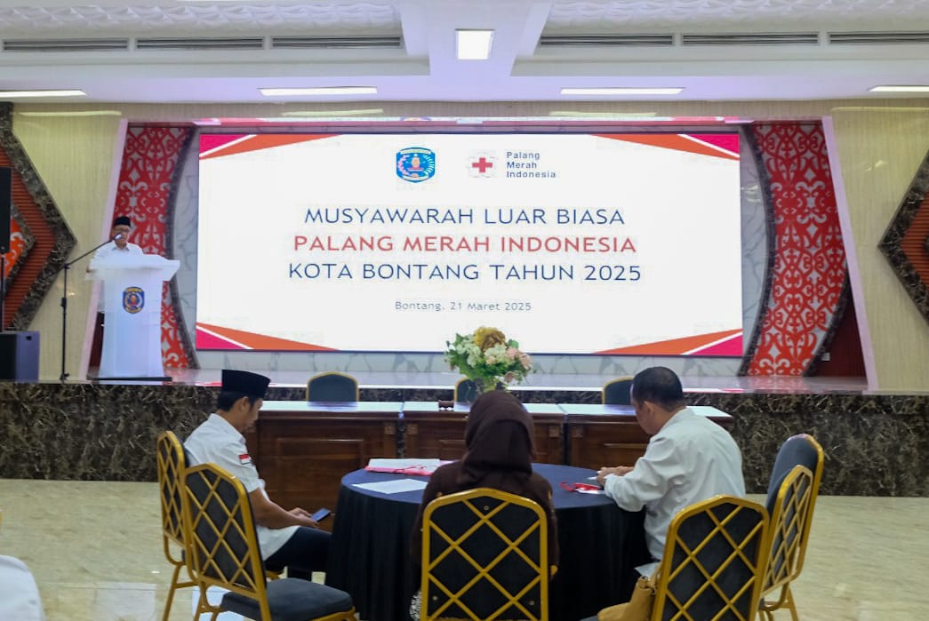 Musyawarah Luar Biasa PMI Kota Bontang, Sekda : Pemilihan Ketua Baru Harus Demokratis dan Transparan